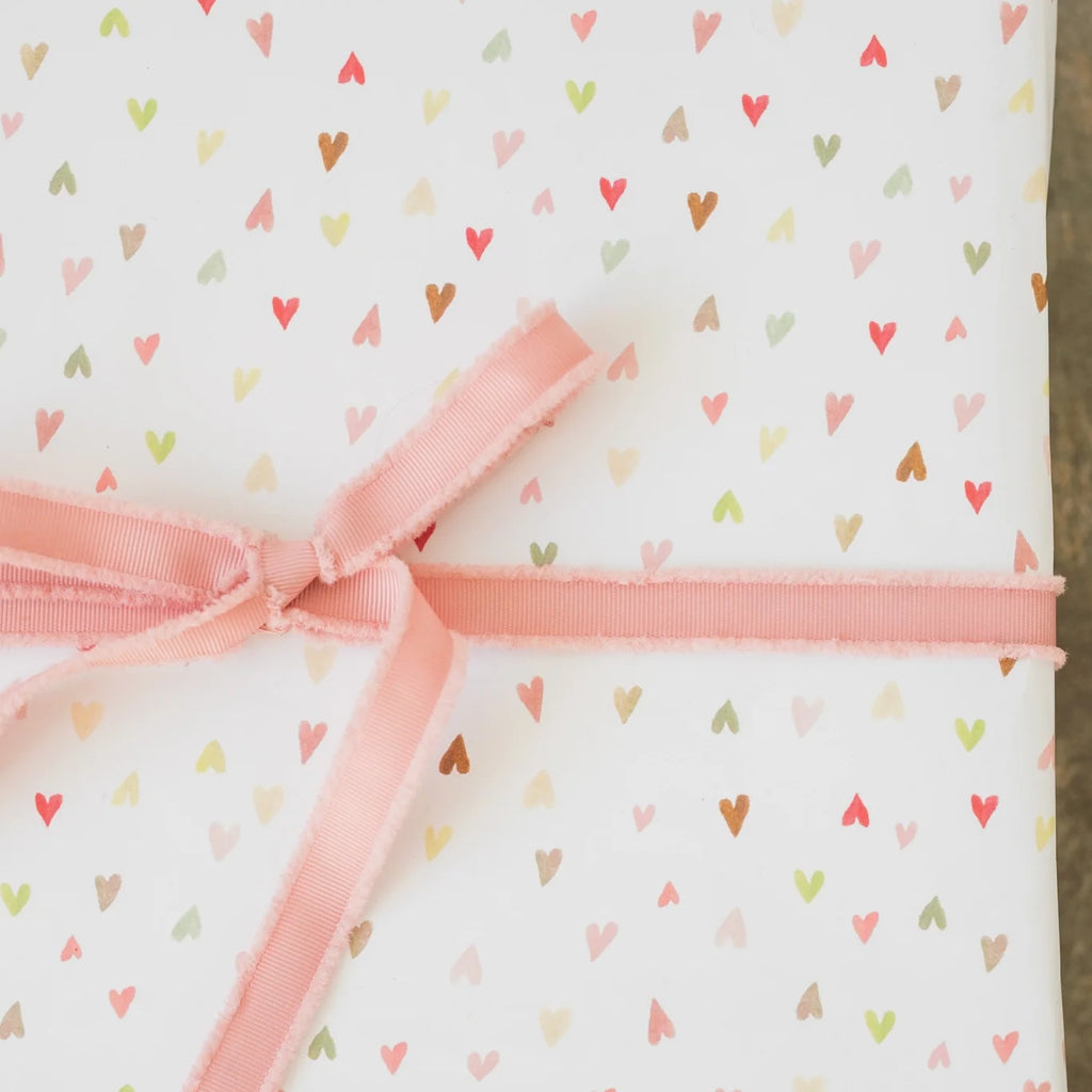 Mini Hearts Gift Wrap Roll