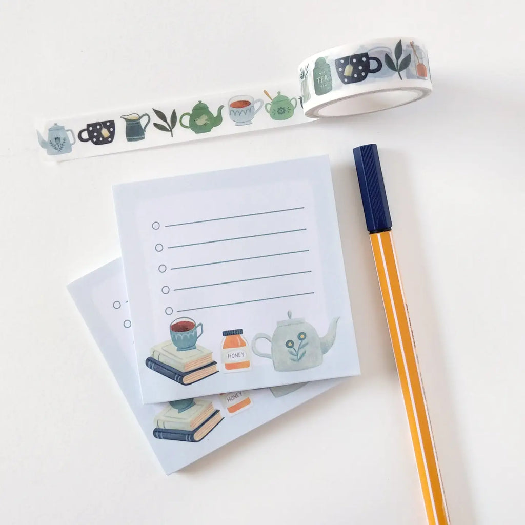 Tea Little List Sticky Note Pad